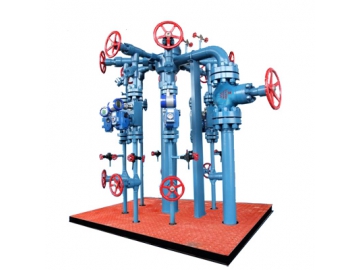 نظام توزيع المياه لعدة آبار نفطية                     Water Distribution Device for Multi Oil Wells