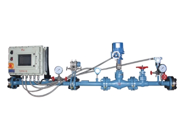 نظام حقن الغاز لبئر النفط                     Gas Injection Device for Single Oil Well
