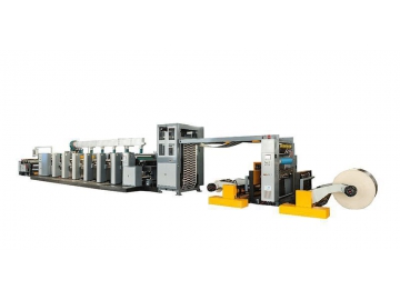 ماكينة طباعة فليكسو خطية، سلسلة SC/ مطبعة فلكسو خطية