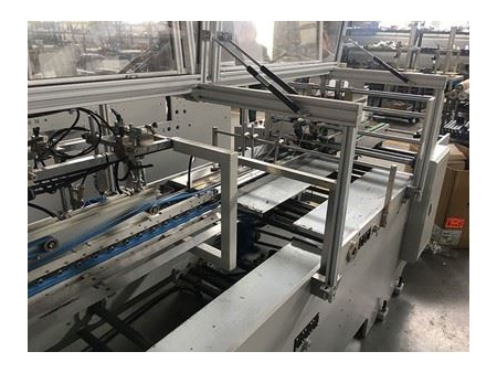 ماكينة لصق الأكياس الورقية، ZB50B 				   Paper Bag Bottom Gluing Machine