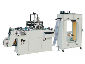 ماكينة طباعة الشاشة الحريرية نوع البكرة، WQ-320 				   Reel Type Silk Screen Printing Machine