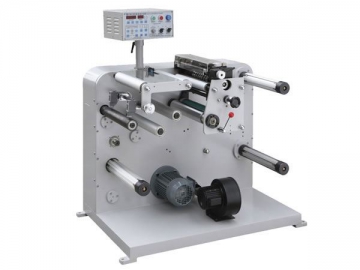 ماكينة تقطيع الملصقات الآلية (سليتر ليبل)، DK-320 				   Label Auto Slitting Machine (Turret Slitter)
