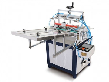 ماكينة وضع الملصقات على منتجات الورق الأنبوبية، HD-500/650 				   Paper Tube Labeling Machine