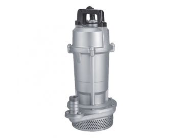 مضخة غاطسة لمياه الصرف الصحي، سلسة QDX (ذات منفذ مسنن لولبي)  QDX series Submersible Sewage Pump (Thread Port)
