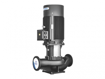 مضخة رأسية خطية لتوزيع المياه، سلسة PTD (مضخة تدوير المياه رأسية خطية)  PTD series Vertical Inline Circulation Pump
