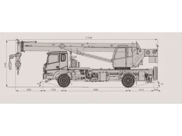 شاحنة رافعة، FK-16T 			 Truck Crane
