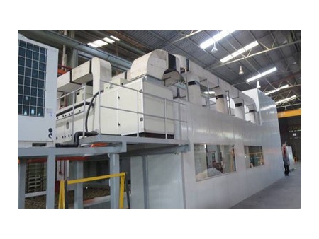 خط إنتاج زجاج مجلتن آلي  Automatic Laminated Glass Production Line