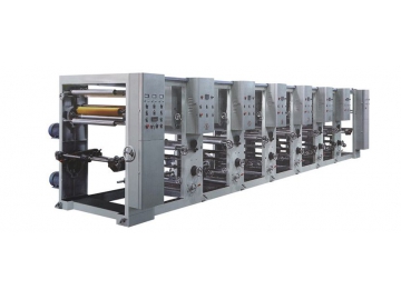 آلة طباعة روتوغراف (لطباعة أكياس فيلم زيبلوك بلاستيكية، أكياس مطبوعة)