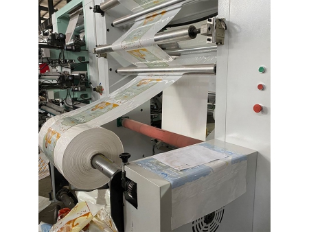 ماكينة طباعة فلكسو بسرعة ودقة عالية High Speed Flexo Printing Machine