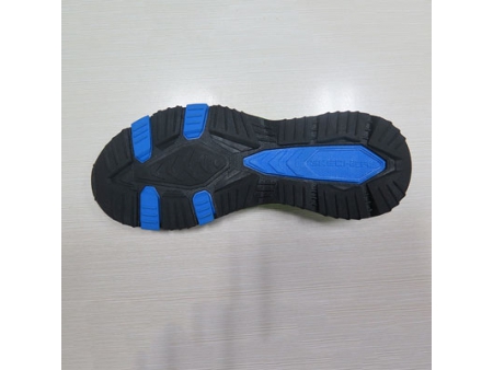 ماكينة القولبة بالحقن تصنيع نعل الحذاء TPR بلونين