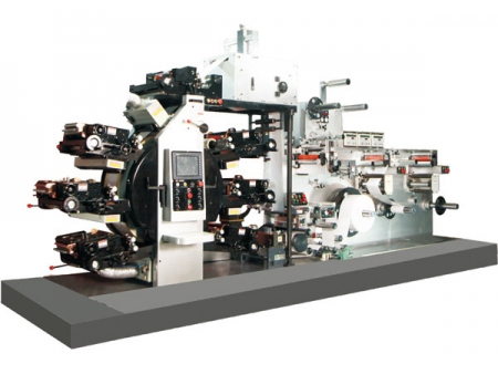 ماكينة طباعة فلكسو نوع مكدس ذات سرعة عالية High Speed Stack Type Flexo Printing Machine