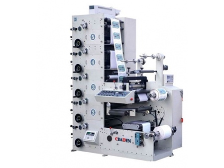 ماكينة طباعة فلكسو لليبل Label Paper Flexo Printing Machine