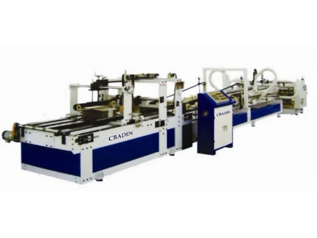ماكينة طي ولصق الصناديق الكرتونية الآلية Automatic Box Folding Gluing Machine