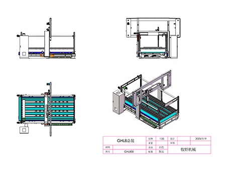 ماكينة CNC لقطع الفوم، GHL8 (آلة CNC للقطع المحيطي للفوم الأفقية، موديل GHL8)