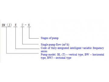 مضخة متغيرة التردد ذكية متكاملة BW(J)E BL(T)E