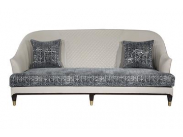 أريكة قماش 3 مقاعد ذات الإطار الفولاذي