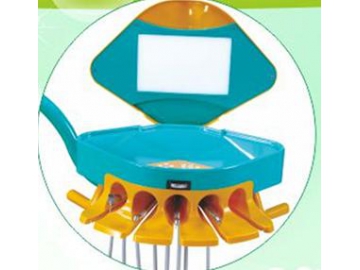 كرسي الأسنان للأطفال A800-KIS    (وحدة طب أسنان الأطفال مع كرتون سمك)