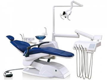 جهاز طب الأسنان A880   (كرسي أسنان كهربائي، قبضة سنية، مبصقة متحركة، إنارة LED)