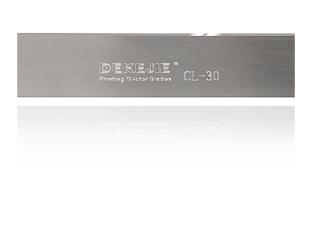 شفرة إزالة الحبر الزائد من الفولاذ الكربوني، CL-30 Doctor Blade