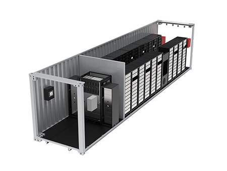 أنظمة تخزين الطاقة بالحاويات (بطاريات تخزين الطاقة موضوعة في حاويات)  Containerized Energy Storage System