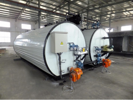 خزان البيتومين مع تسخين بوقود الديزل  Diesel Oil Burner Heating Asphalt Storage Tank
