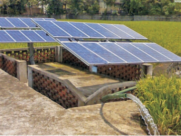 نظام ضخ المياه بالطاقة الشمسية