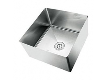 حوض مطبخ ستانلس ستيل (حوض ساقط)  Stainless Steel Under-mount Kitchen Sink