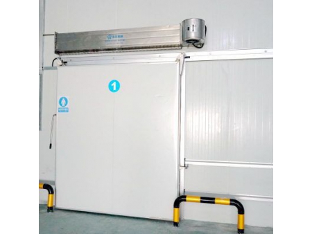 باب منزلق لغرفة التبريد والتجميد (أبواب منزلقة لغرف التبريد) Sliding Cold Storage Door