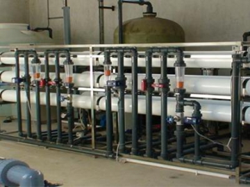 محطة معالجة وتنقية المياه بتقنية EDI (التبادل الأيوني) مع التناضح العكسي  RO-EDI Water Treatment &Purification System