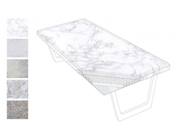 تطبيقات ألواح الحجر المركبة بطبقة خلايا النحل العازلة في صناعة الأثاث  Stone Honeycomb Panels for Furniture