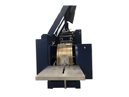 ماكينة تصنيع أكياس ورقية بقاعدة مربعة (فتح قاعدة الكيس بآلية التفريغ الهوائي) Block Bottom Bag Making Machine (Vacuum Bottom Opening)
