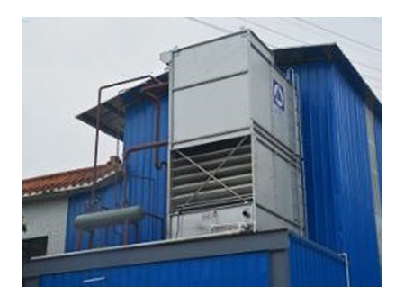 ماكينة إنتاج الكتل الثلجية من الماء المالح، سعة 20 طن (للعميل Zhaoqing في العام 2014)