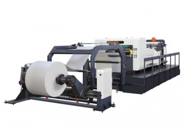 ماكينة قص رول الورق الكبير (جامبو) الدوارة ذات السرعة العالية، 300 م\دقيقة، LY-H
