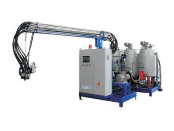 نظام حقن مواد ذات كثافات مختلفة بضغط عالي فئة JHG30  High Pressure Metering Machine (Different Colors & Density)