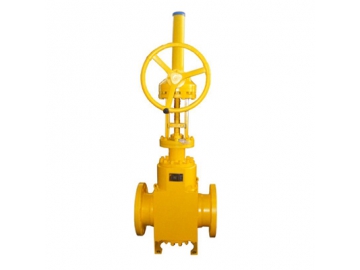 صمام كروي بخانق مقيد لتنظيم التدفق                         Globe Valve, Restrictor