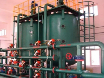 نظام الترشيح باستخدام كرة الألياف                     Fiber Ball Filter Skid