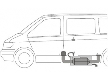 دفاية هواء للشاحنة بقدرة 2 كيلو وات، AH  Truck Parking Air Heater