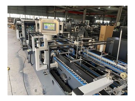 ماكينة طي ولصق علب كرتون بسرعة عالية،HZH-FB 				   High Speed Carton Box Folding and Gluing Machine