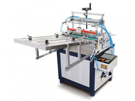 ماكينة وضع الملصقات على منتجات الورق الأنبوبية، HD-500/650 				   Paper Tube Labeling Machine