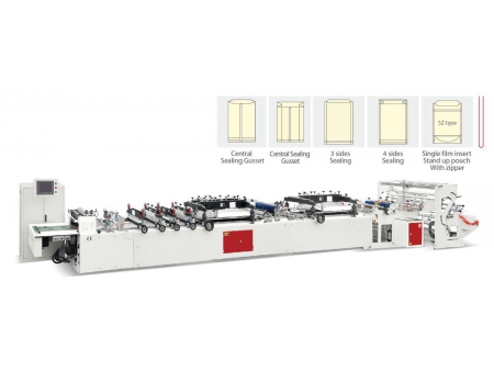 ماكينة تصنيع الأكياس الملحومة من ثلاث جوانب، 600ZF SZ 				   Heavy Duty Type Three Side Sealing Machine