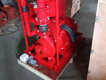 نظام مضخة مكافحة الحريق، سلسلة PEJ (مع مضخة كهربائية   المضخة المساعدة)  PEJ series Fire Pump System (with Electric Pump and Jockey Pump)