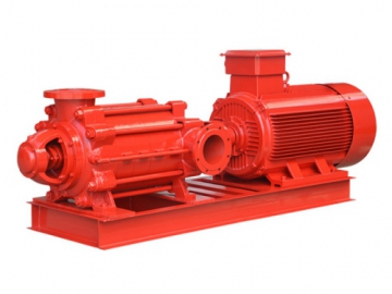 مضخة الحريق الأفقية متعددة المراحل، سلسلة D  D series Horizontal Multistage Fire Pump