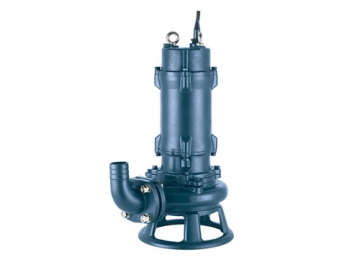 مضخة غاطسة دوامة، سلسلة WQV (لمياه الصرف الصحي)  WQV series Vortex Submersible Pump for Sewage