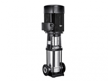 مضخة رأسية متعددة المراحل، سلسة CDL/CDLF (ستانلس ستيل، ذات ضغط عالي)  CDL/CDLF series Vertical Multistage Pump (Stainless Steel, High Pressure)