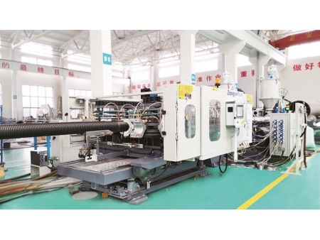 خط بثق الأنابيب المموجة ZC-180H Corrugated Pipe Extrusion Line