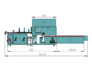 ماكينة تعبئة وتغليف المناديل المبللة الأوتوماتيكية، DP-T55/FA-P55 Automatic Wet Wipe Packaging Machine