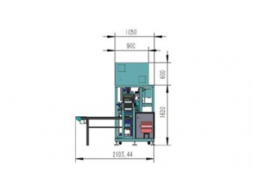 ماكينة تعبئة وتغليف المناديل المبللة الأوتوماتيكية، DP-T55/FA-P55 Automatic Wet Wipe Packaging Machine