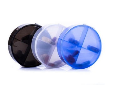 منظم أدوية والمكملات الغذائية، علب تنظيم حبوب الدواء البلاستيكية 			   Pill Container