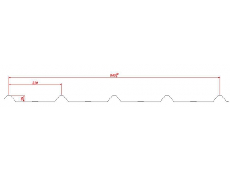 ماكينة تشكيل ألواح الصاج المعرج YX25-840