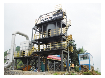 محطة إعادة تدوير الاسفلت ثابتة ومستقلة (مجبل خلط الاسفلت ثابت)